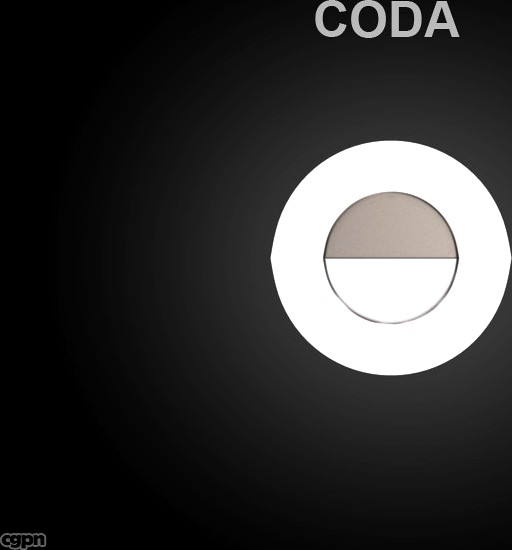 CODA 3d Logo3d model