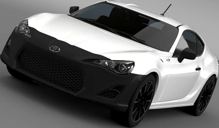 Toyota 86 RC 20123d model