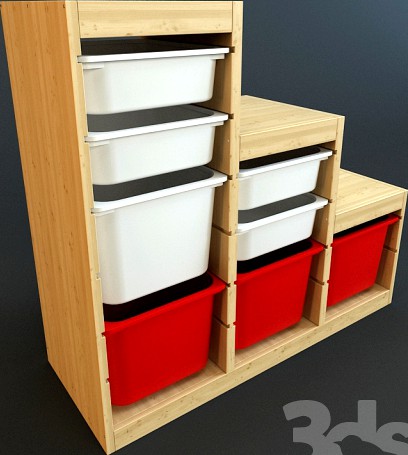 Toy storage system from Ikea