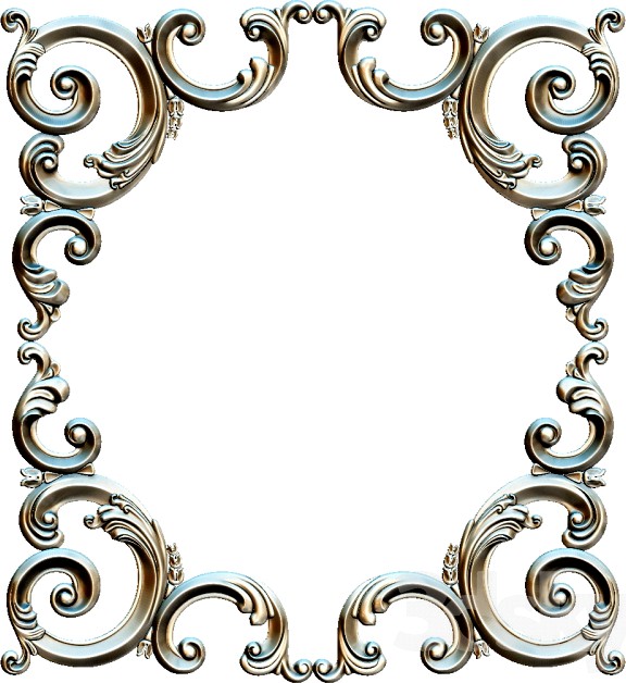 Decor. Square. Angle