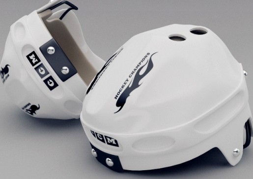 Hockey helmet