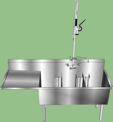 Quest 3 Compartment sink w / DB