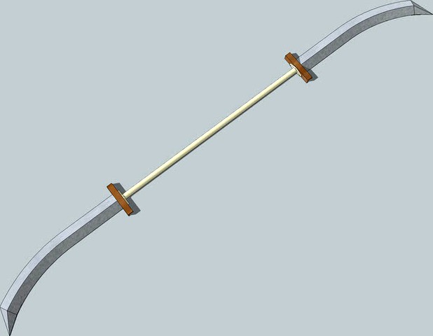 Double Bladed Polearm