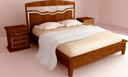 Кровать с тумбами Луиджи