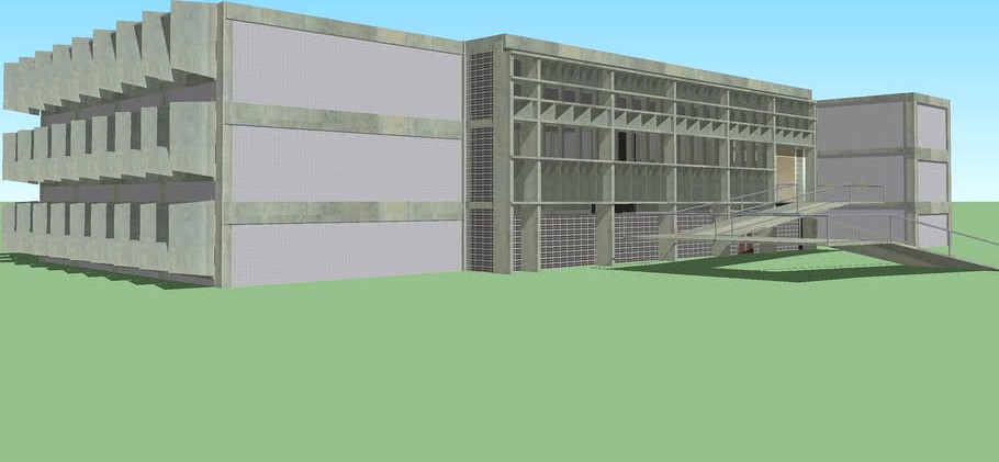 Edificio de Ingeniería Sanitaria de la UCV