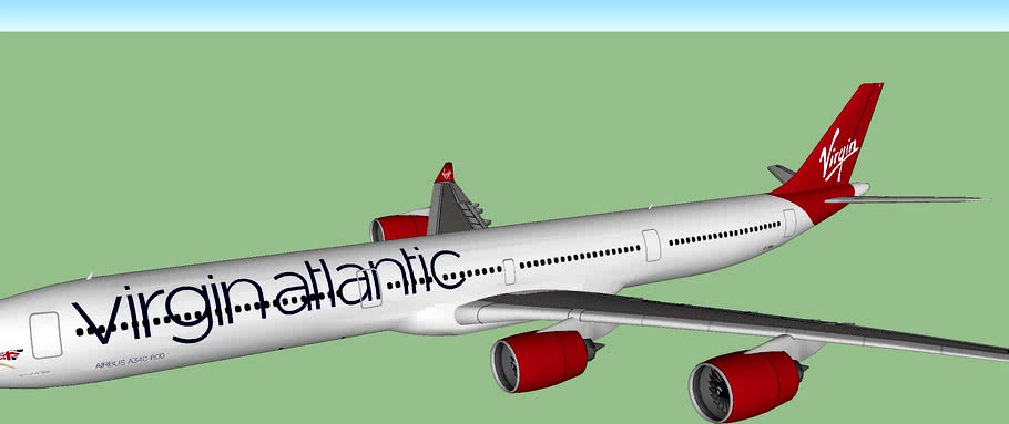 Virgin Atlantic Airways (2013) - Airbus A340-642 - 500TH MODEL