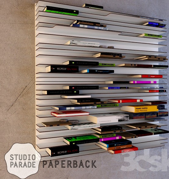 Bookshelf Paperback Shelf