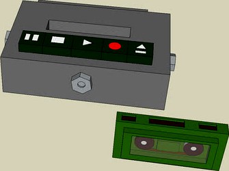 tape and tape recorder