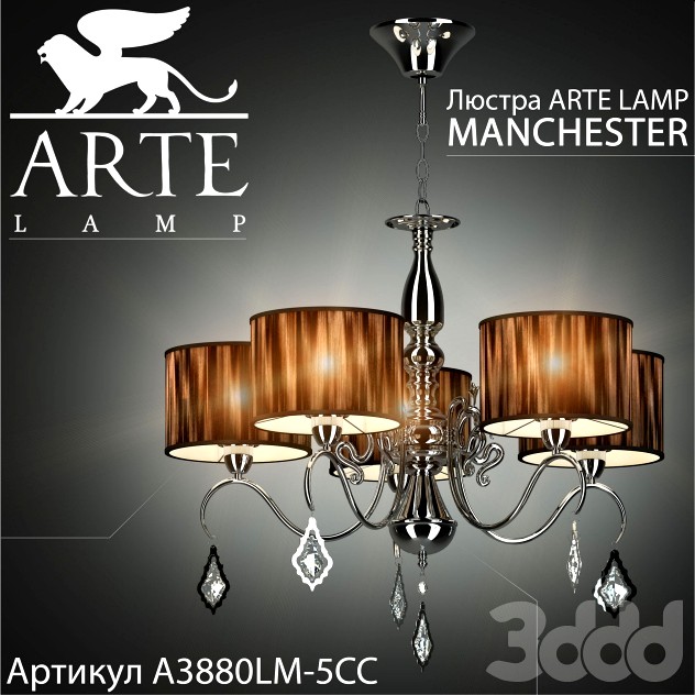 Люстра Arte lamp Manchester A3880LM-5CC