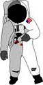 Astronaut on Moon