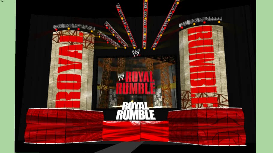 WWE Royal Rumble 2011 HD Stage