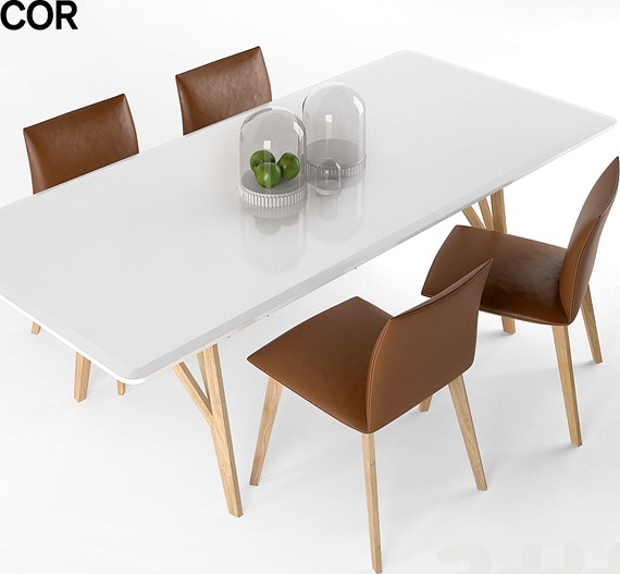 Jalis Chair,Jalis dining table,COR