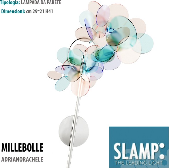 SLAMP MILLE BOLLE (Lampada da parete)