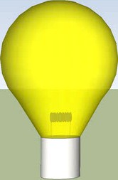incadescent light bulb