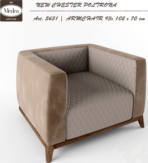 Кресло New Chester Poltrona от фабрики Medea
