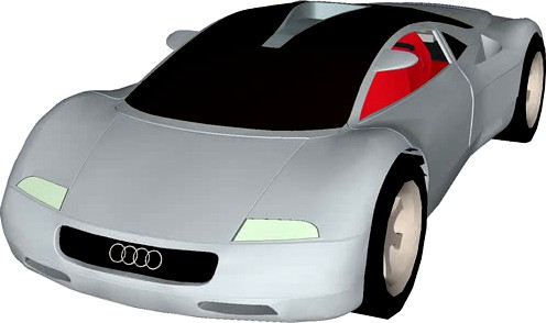 Car Audi avus quattro prototype car