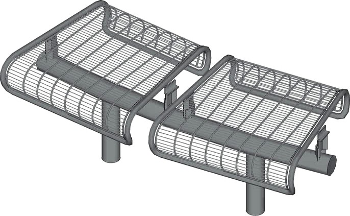 Plexus 2 Seat Bench