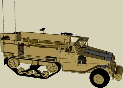 M3 Halftrack 1973
