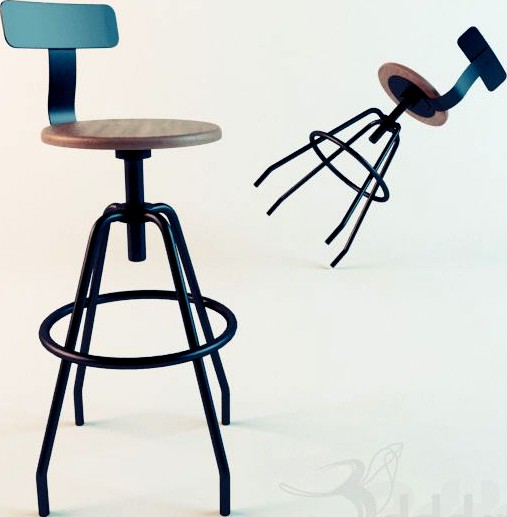MAKR studio work stool