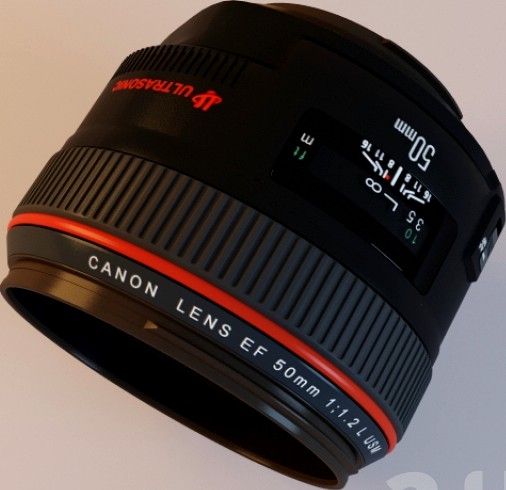 объектив Canon EF 50mm f-1.2L USM