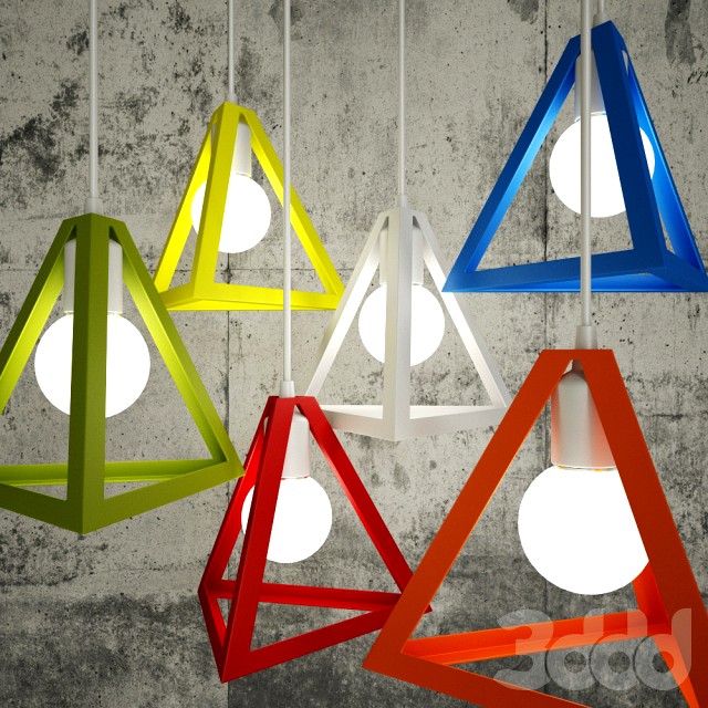 Подвесной светильник Tetrahedron Color