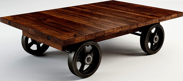 GRAMERCY HOME - CARSTEN CART TABLE 521.027