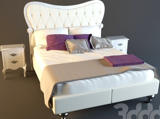 кровать и тумбочки Cantori