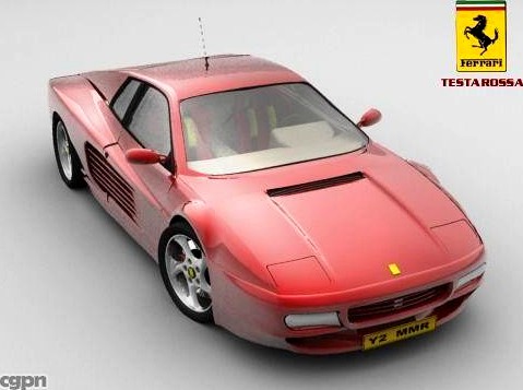 Ferrari Testarossa3d model