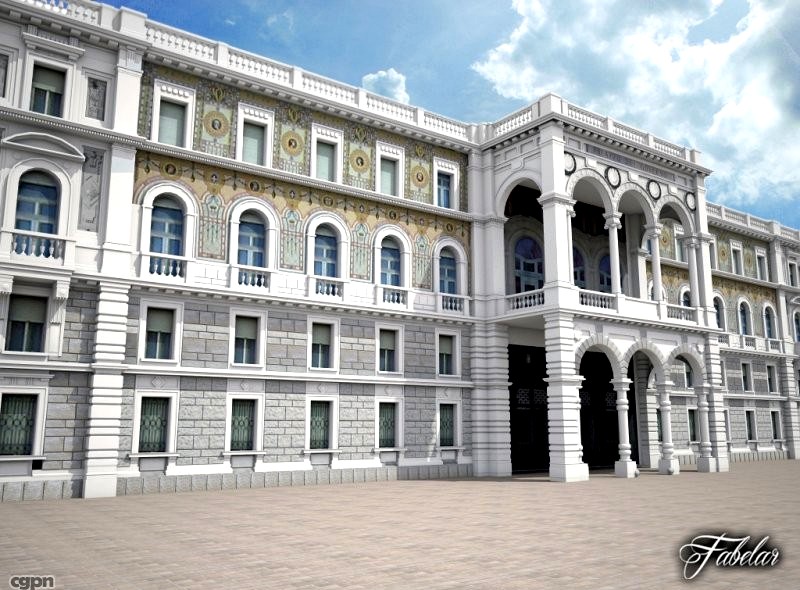 Palazzo del Governo3d model