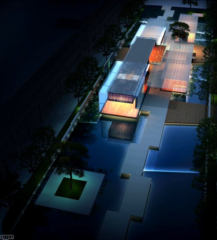 3d building 9053d model