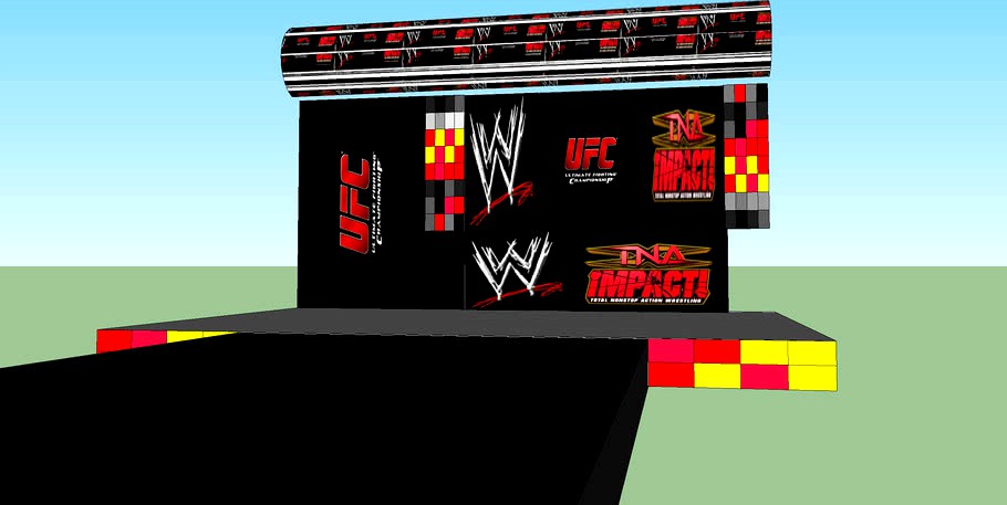 WWE vs. UFC vs. TNA Stage