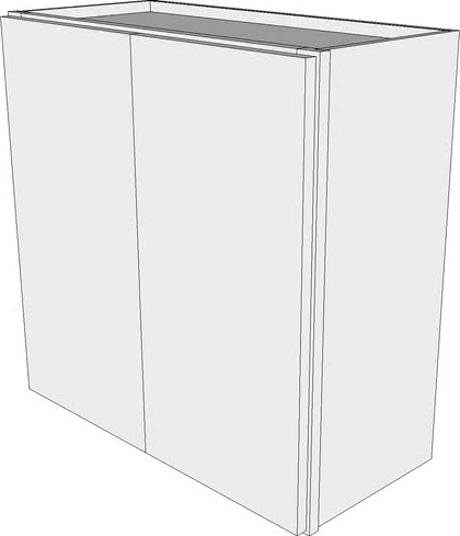 Glenwood Wall Cabinet W2727B - 12' Deep, Butt Doors