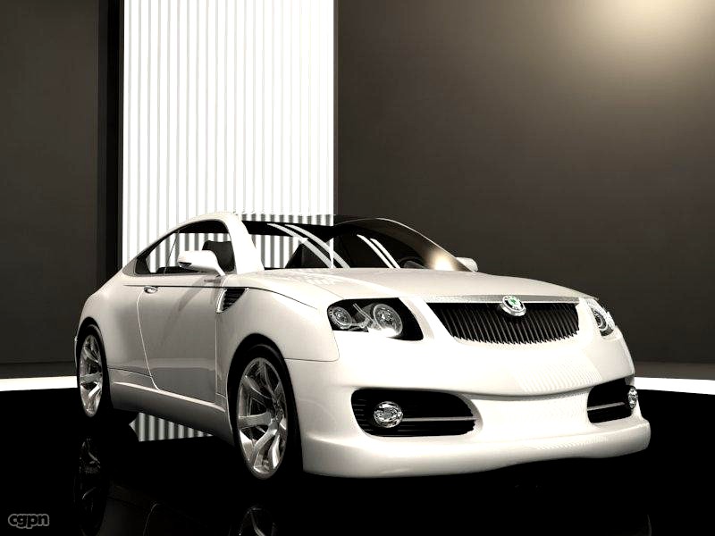 Skoda Rapid concept mr3d model