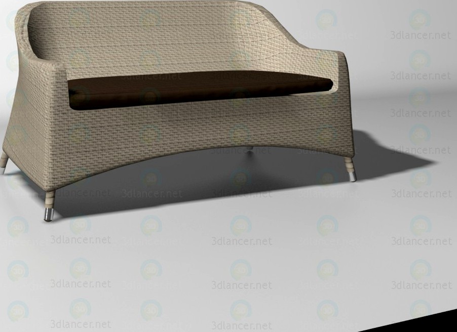 3D Model Cancun sofa