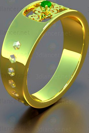 3D Model Ring 7