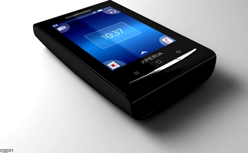 Sony Ericsson Xperia X10 mini communicator (Robyn)3d model