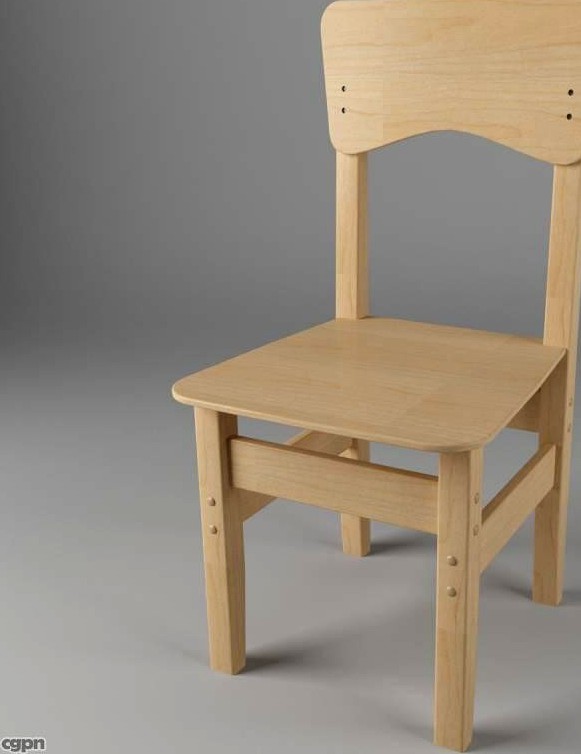 Childrens chair3d model