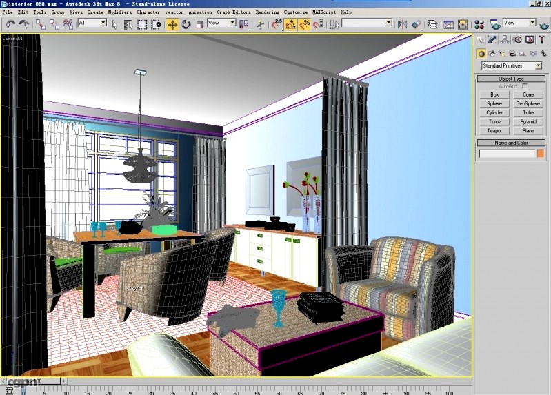 Interior 0883d model