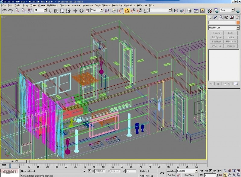 Interior 0803d model