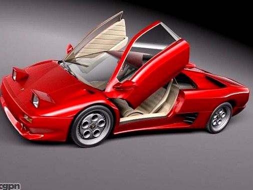 Lamborghini Diablo 19943d model