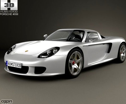 Porsche Carrera GT (980) 20043d model