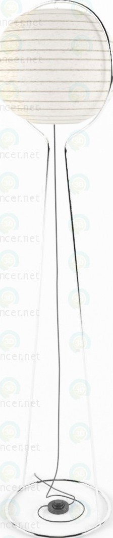 3D Model Floor lamp Vete IKEA-3ds, FBX,