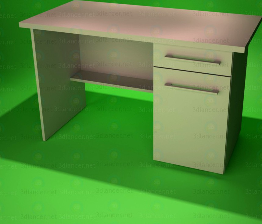 3D Model Desk 3