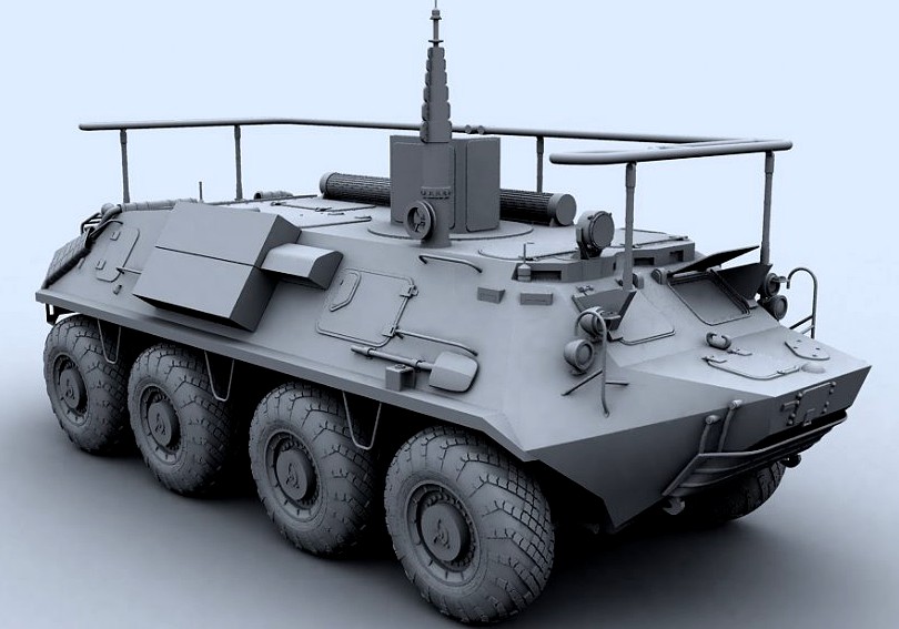 BTR-60(R-145BM)3d model