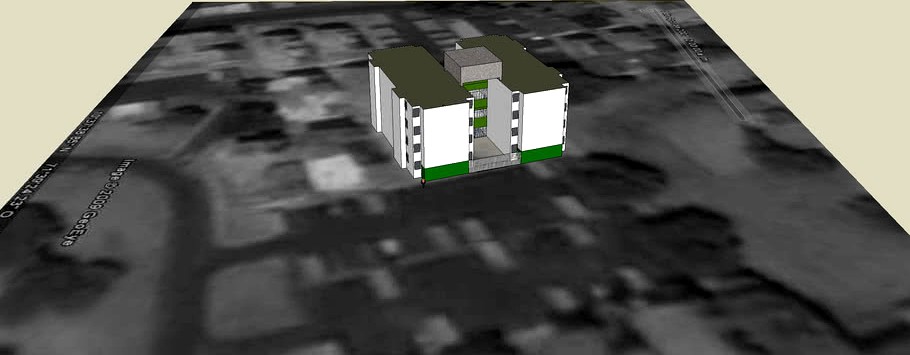 edificios Gallo verde