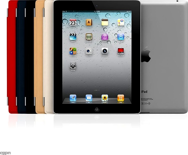 Apple iPhone 4 and iPad 2 with Smart Cover3d model