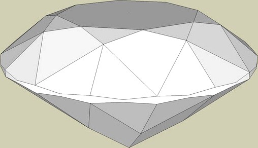 brilliant-cut diamond