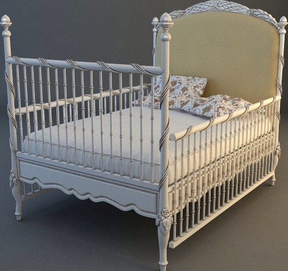 Childs Bed3d model