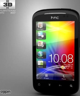 HTC Explorer3d model