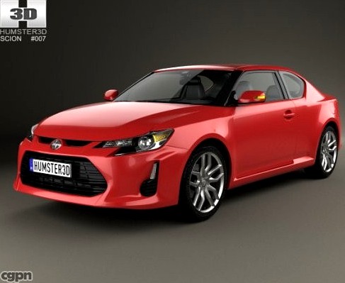 Scion tC 20143d model